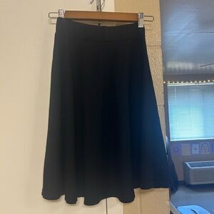 Amazon Classic Black A-Line Skirt